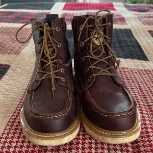 Men's Irish Setter Ashby Brown Leather Boots size 11 1/2